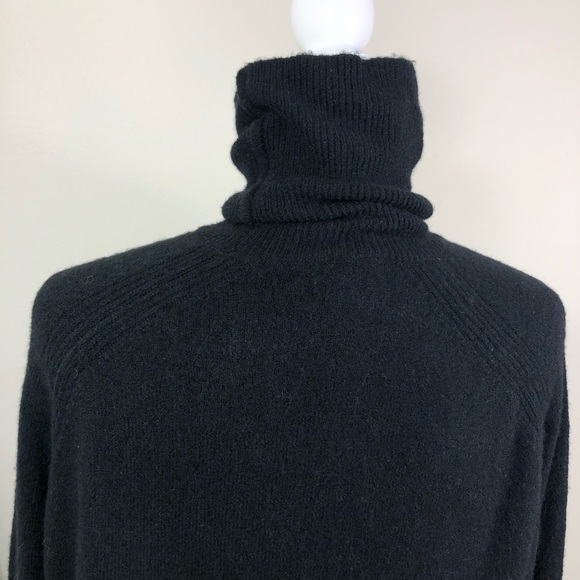 JCREW Turtleneck Sweater Raglan Wool Alpaca Blend - Picture 5 of 9